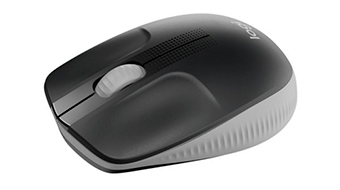 LOGITECH M190 Full-size wireless mouse - MID GREY - 2.4GHZ - 910-005906